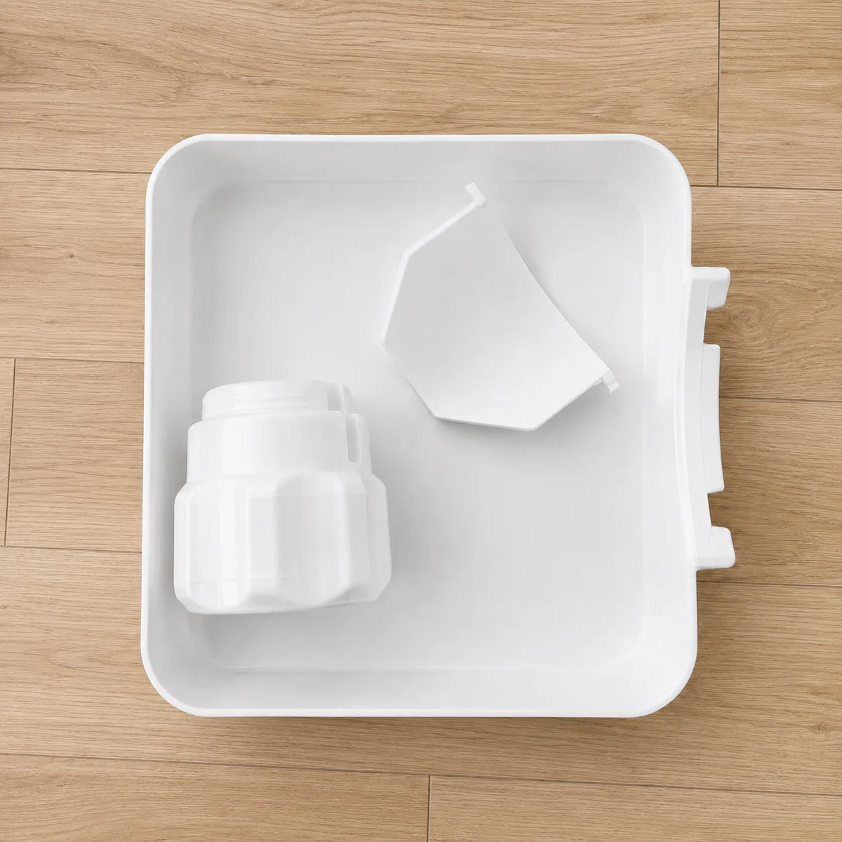 Washing machine tray