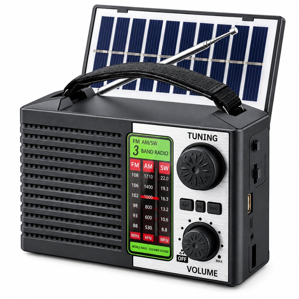 Solar-Powered Radio