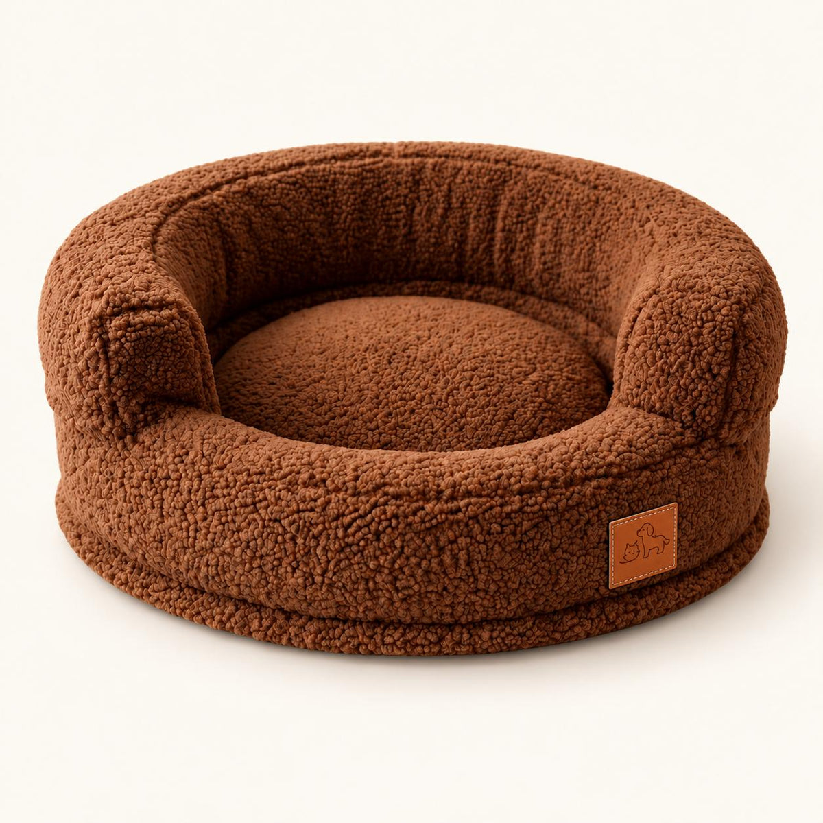 Lit nuage chien - Marron