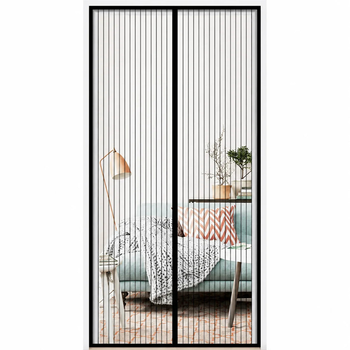 Magnetic curtain